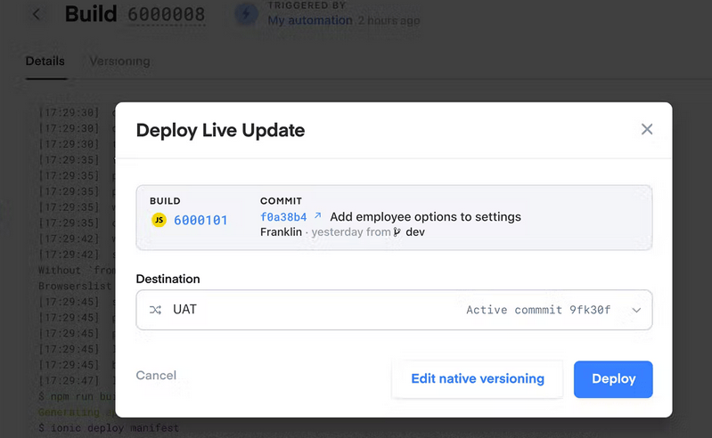 Using Ionic Appflow to Efficiently Update White-label Apps - Aot ...